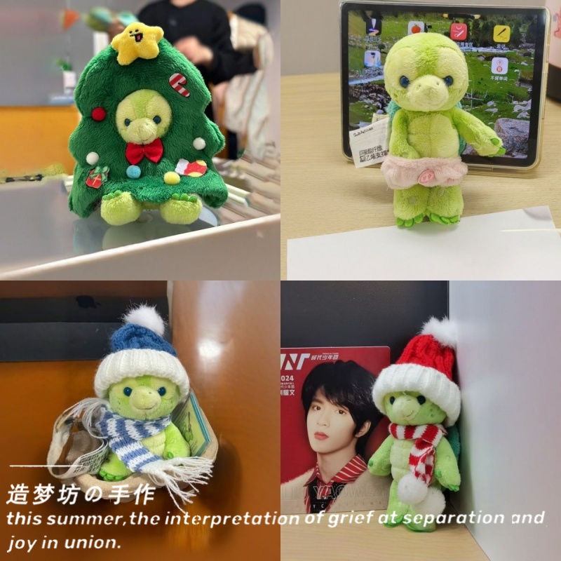 奥乐米拉站姿配件olu站姿小乌龟挂件冰箱贴小黄鸭泳圈着替服饰