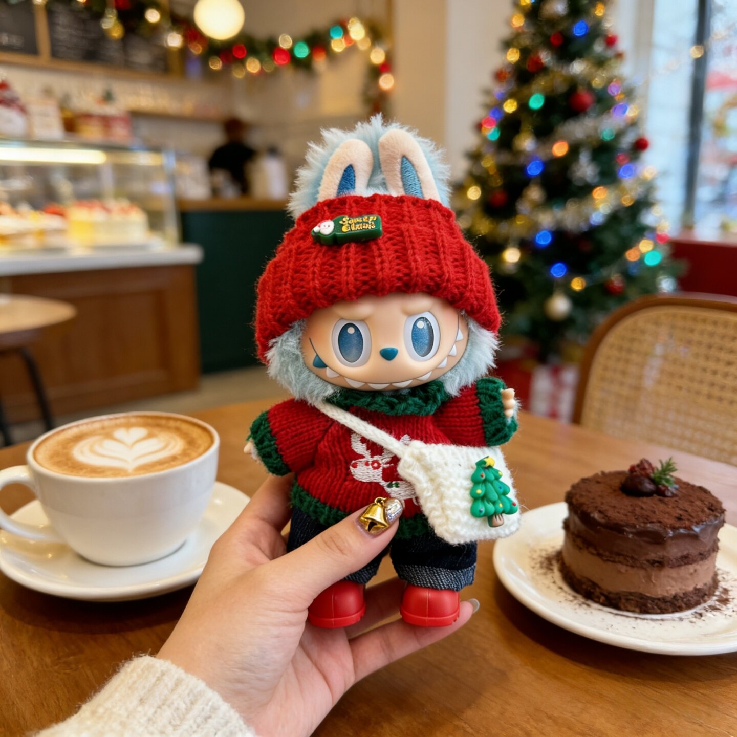 拉布布忠诚娃衣泡泡玛特前方高能