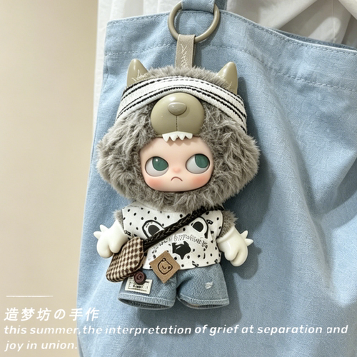 适配I'm Zsiga系列娃衣搪胶挂件直率不羁神秘真诚任性嘎子姐衣服