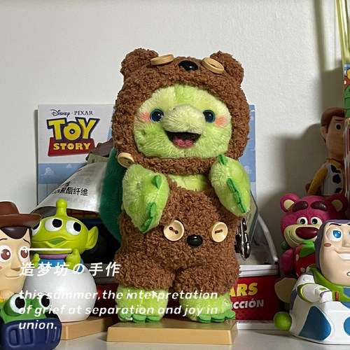 奥乐米拉挂件娃衣Tim熊钩针套装站姿坐姿公仔olu着替衣服服饰套装