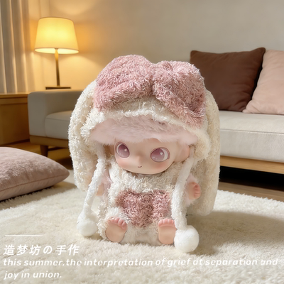 泡泡玛特dimoo新生日记娃衣玩偶搪胶娃娃公仔衣服眷恋车挂件配饰