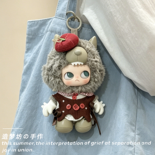 适配I'm Zsiga系列娃衣搪胶挂件直率不羁神秘真诚任性嘎子姐衣服