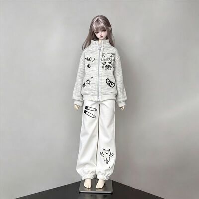 适用于bjd4分娃衣四6套