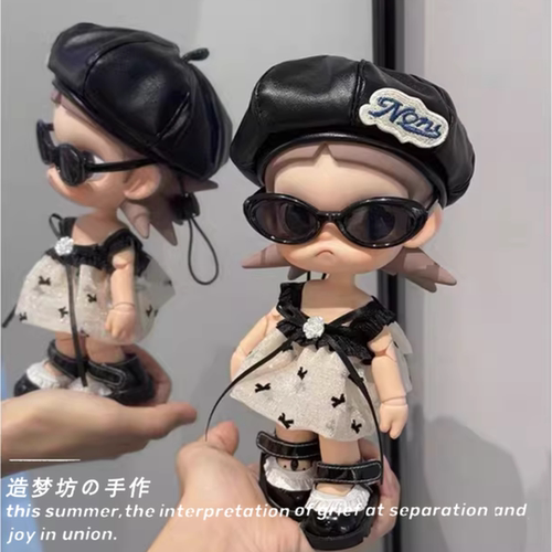 zsiga娃衣向往之处贝雷帽裙子可动人偶1/8嘎子姐拽姐衣服防染色服