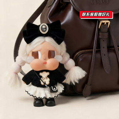 泡泡玛特衣服哭娃沙滩娃衣沙滩小憩替换装夏搪胶crybaby服装裙子
