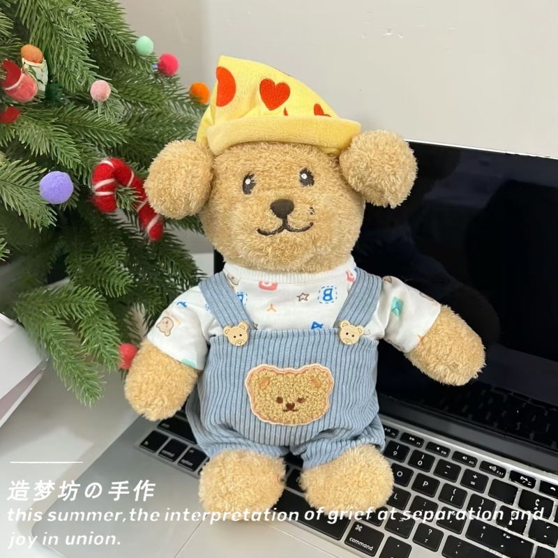 doa娃衣玩偶衣服DK帽子30cm圣诞节着替毛绒小狗李硕珉替换装配饰