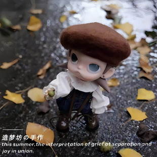 泡泡玛特嘎子姐娃衣zsiga可动人偶衣服八分之一向往之处帽子配饰