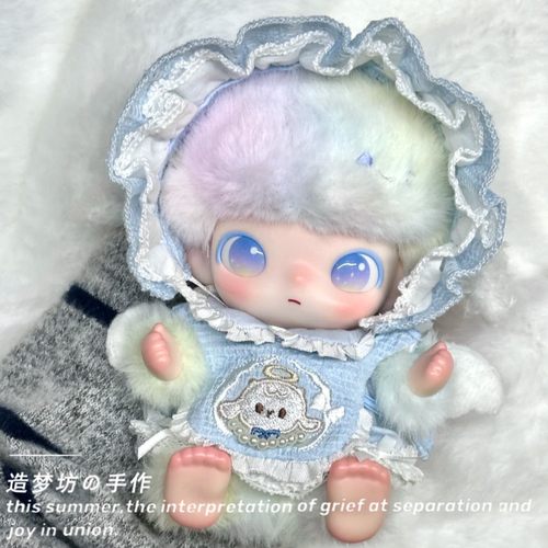 dimoo新生日记系列娃衣搪胶玩偶挂件守护衣服套装配饰帽子着替