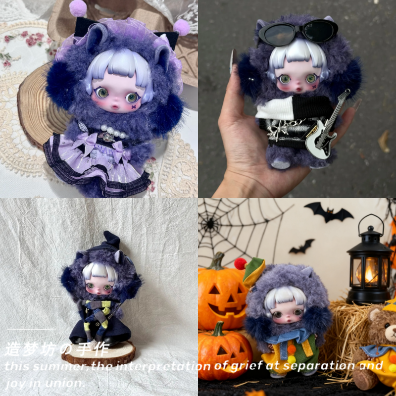 sp叨叨恶犬娃衣三代不眠剧场衣服搪胶skullpanda裙子配饰服装玩偶,模玩/动漫/周边/娃圈三坑/桌游,棉花娃娃/毛绒玩具娃衣,淘宝优惠券,粉丝福利购,淘宝优惠卷