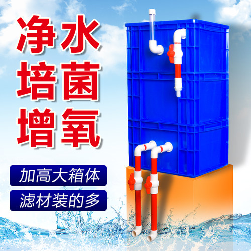 鱼缸过滤盒庭院鱼池水循环