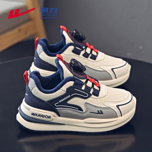 回力儿童二棉运动鞋秋冬季2025新款男童鞋子加绒冬鞋中大童跑步鞋