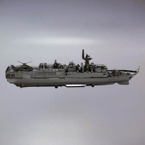 056护卫舰3D金属拼装模型