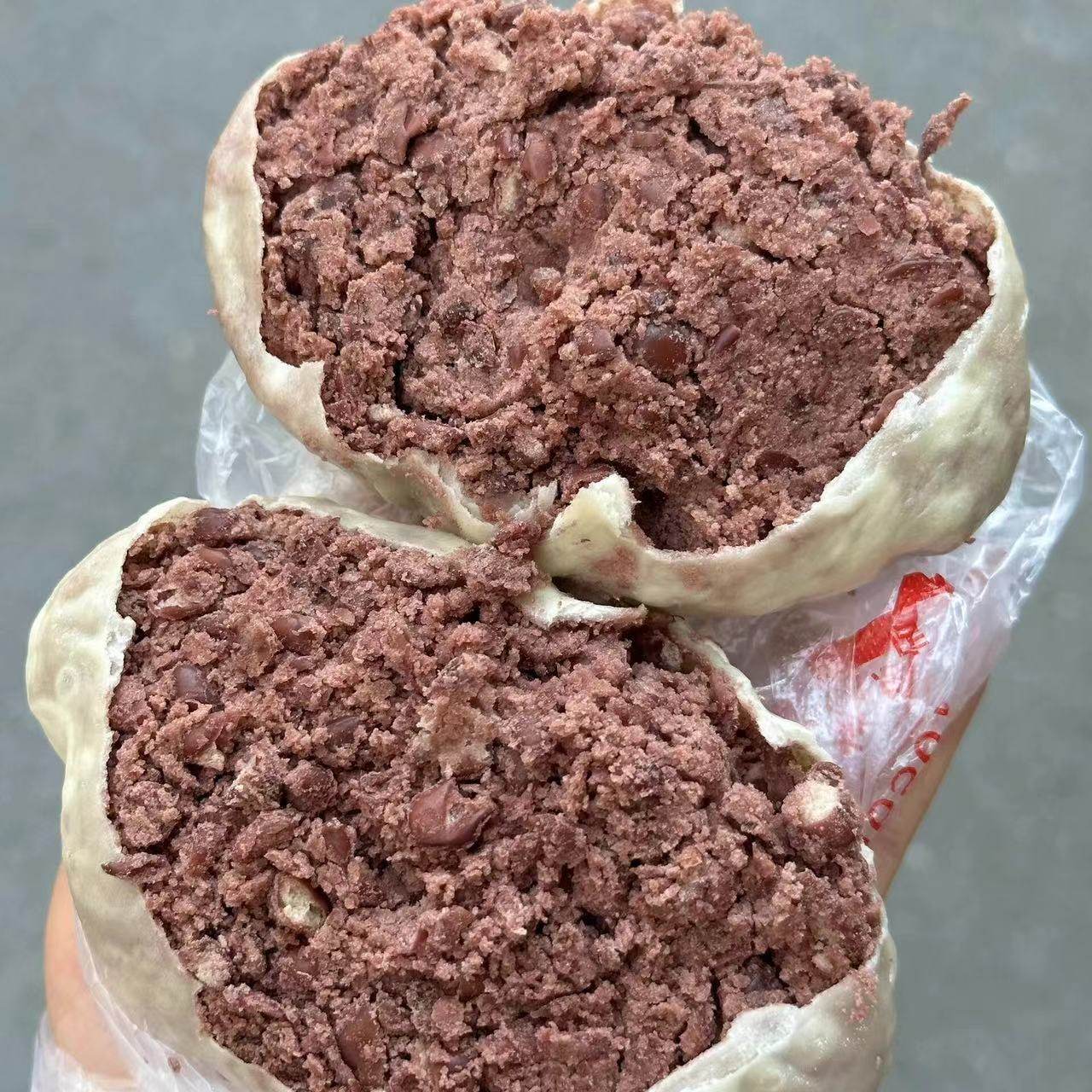 枣泥馒头薄皮豆沙包纸皮红豆沙馒头老式手工红豆馅包子枣泥饼馍馍