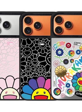 CASETiIFiY联名村上隆彩虹太阳花16pro适用于iPhone17promax苹果1
