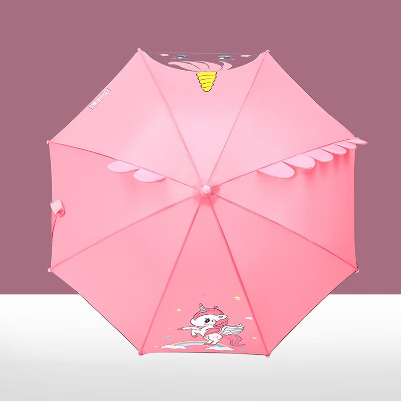 甜甜仔儿童雨伞幼儿园宝宝男女童小孩学生卡通上学小伞轻便恐龙独