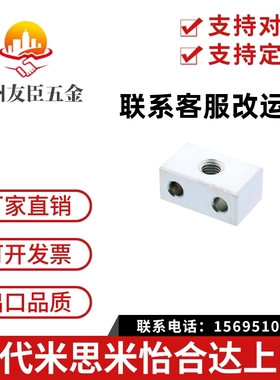方形定位调整螺丝块 日标粗细牙内螺纹 工厂定制STBN/STBS型