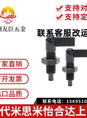 分度销 旋钮柱塞 L型粗牙柱塞 PMXRM12 PMXRB12 PMXRB10 PMXRM10