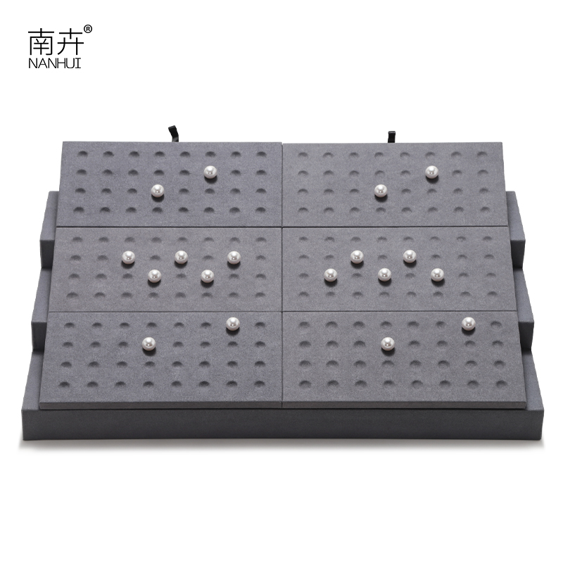 南卉裸钻宝石梯形展示架