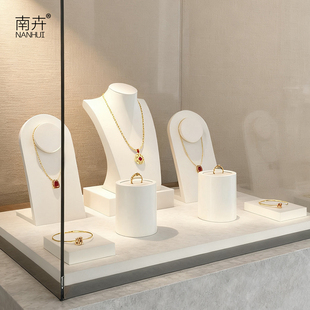 南卉轻奢珠宝橱窗首饰展示架戒指项链耳环陈列架专柜饰品展示道具