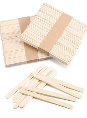 50-150 Pcs Ice Cream Popsicle Sticks Wooden Stirring Stick