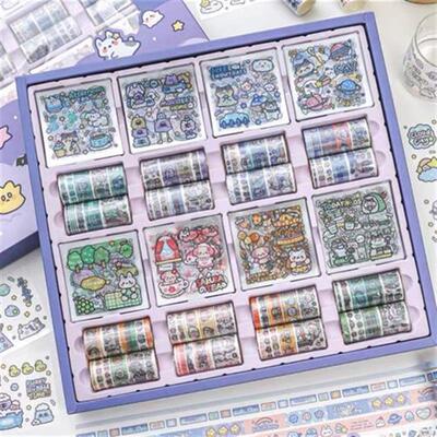 waterproof asthetic stickers sticker set 日韩可爱贴纸樱花