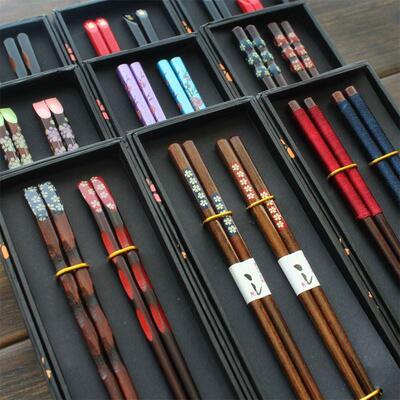 Chinese Gifts style Crafts souvenir chopsticks with Gift box