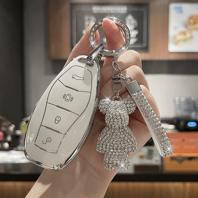 适用红旗钥匙套23款新H5/HS3/HS5/HS7/H6/H7/E-HS9/H9车壳HQ9女扣