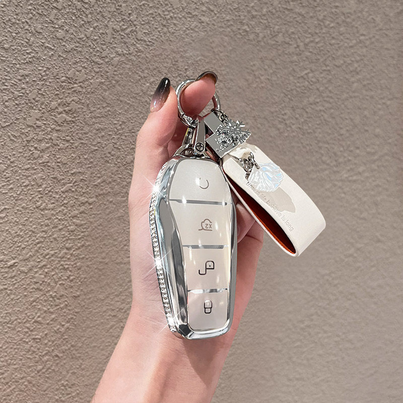 比亚迪钥匙套海鸥秦l海豚宋plus海豹06元up汉ev唐dmi车扣2025款25