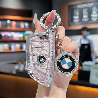 宝马5系钥匙套三系325li刀锋x1x3x4x5x6x7车ix3新款7系i3包扣壳女
