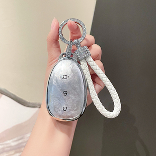 2024款 长安启源a07钥匙套a05车q05真香版 a06专用羽纱女壳扣25新款