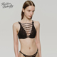 Hidden 双生荆棘 内衣女 Butterfly法式 蕾丝网纱心机绑带文胸套装