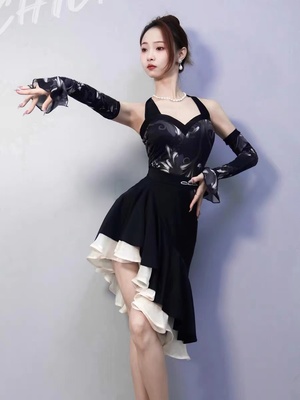 新款拉丁女少儿童比赛演出服