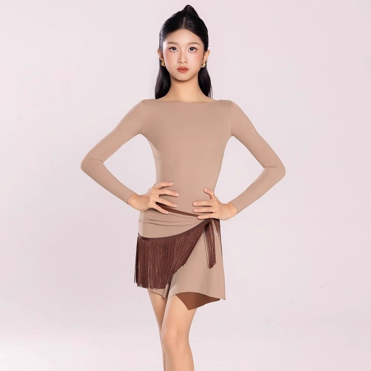 2026冬季新款女童拉丁舞服练习服