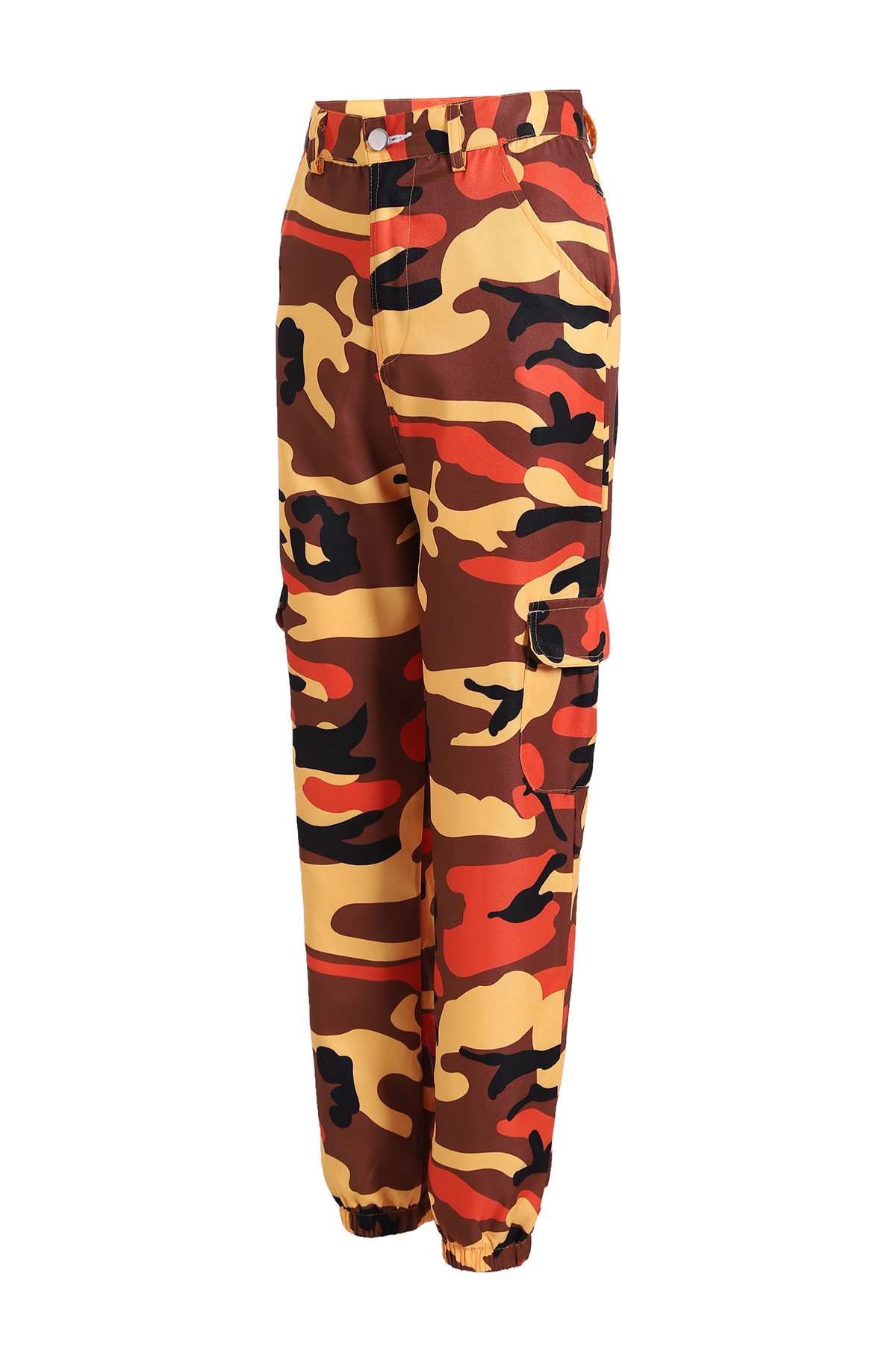 Camo Workwear Women's Casual Pants印花迷彩工装女式休闲运动裤