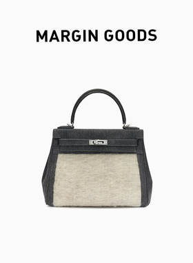 Margin Goods· Assmble Bag马海毛拼接手提包