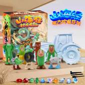 创意山海经鲨鱼仙人掌大象手办特色玩具摆件考古挖掘挖宝宝石盲盒