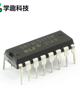74LS175 全新直插 SN74LS175N集成块 DIP-16 74175 4D触发器