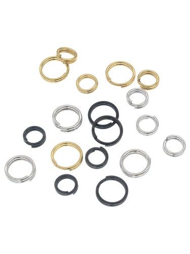 Аксессуар, колечки для украшений и бижутерии ручной работы из нержавеющей стали, DIY