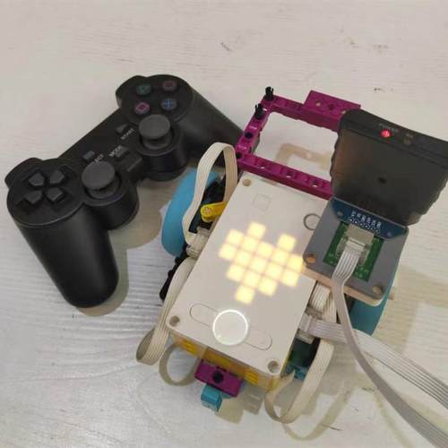 乐高spike科创套装无线遥控手柄PS2 2.4G无线遥控小车 比赛专用议