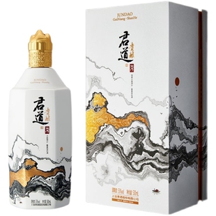 【24年整箱六瓶】君道贵酿山河酒 53度酱香型白酒500ml整箱