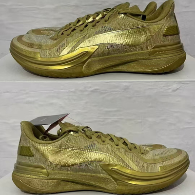 LiNing李宁 伽马  碳核芯科技 碳䨻一体 减震防滑耐磨低帮篮球鞋