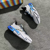 KAI 篮球鞋 Anta安踏 欧文二代 减震耐磨防滑低帮 男款 白黑蓝