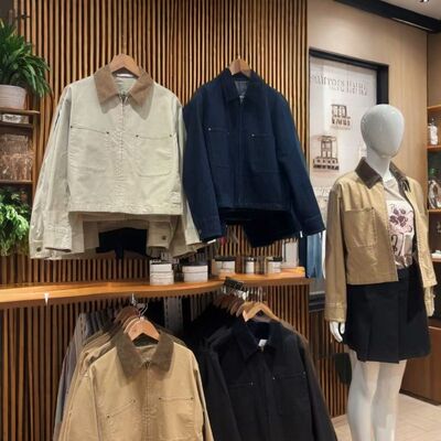 日单！女装休闲拉链短茄克/外套翻领时尚夹克新款宽松479208