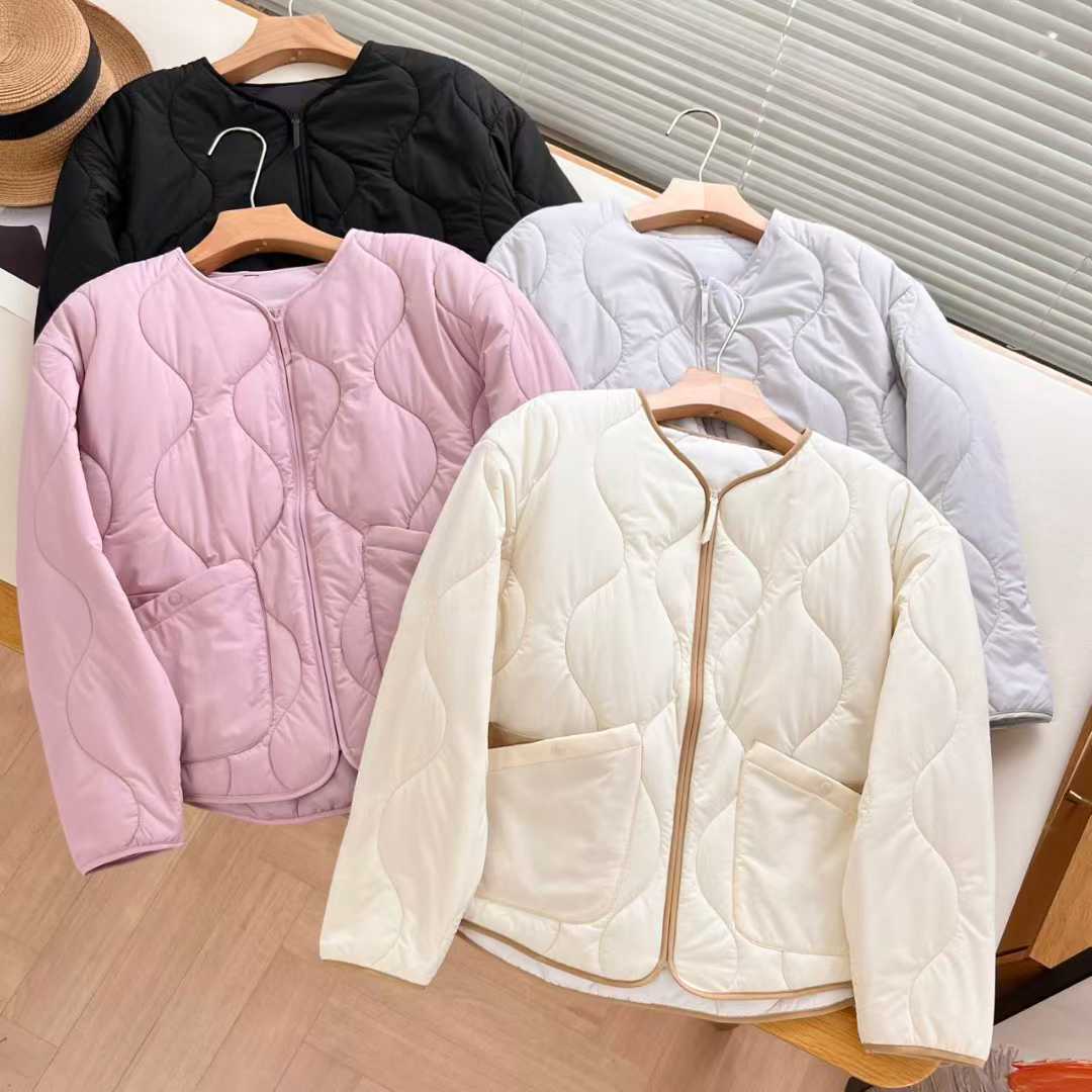 【秋冬新品】气绒服外套百搭宽松内胆保暖轻薄棉服短面包服棉衣女