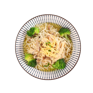 御精香坊香菇鸡丝面浇头速食商用料理包加热即食冷冻半成品预制菜