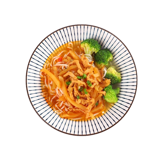 御精香坊榨菜肉丝面浇头速食商用料理包加热即食冷冻半成品预制菜