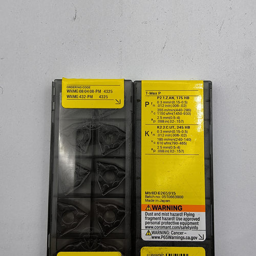 三特维克桃形数控车刀片WNMG080408-PM 4325/4425/4335/刀粒刀头