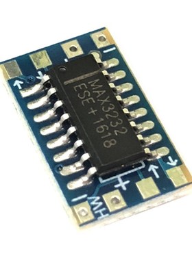 mini RS232 MAX3232电平转TTL电平转换板 串口转换模块