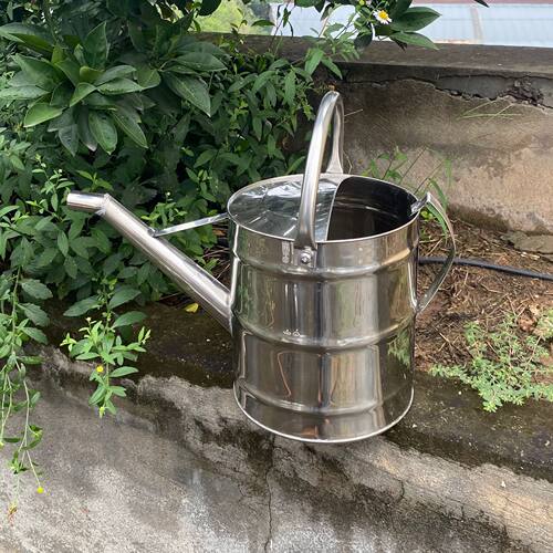 不锈钢加油壶长嘴加油油桶汽车摩托车加油备用油箱手提加油桶5L升