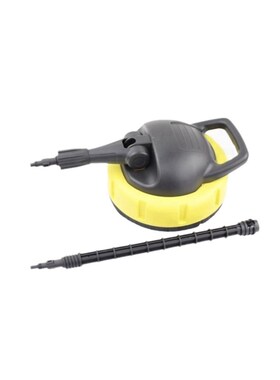 高压清洗机露台地板表面清洗圆刷选带皂液壶适配KARCHER和LAVOR